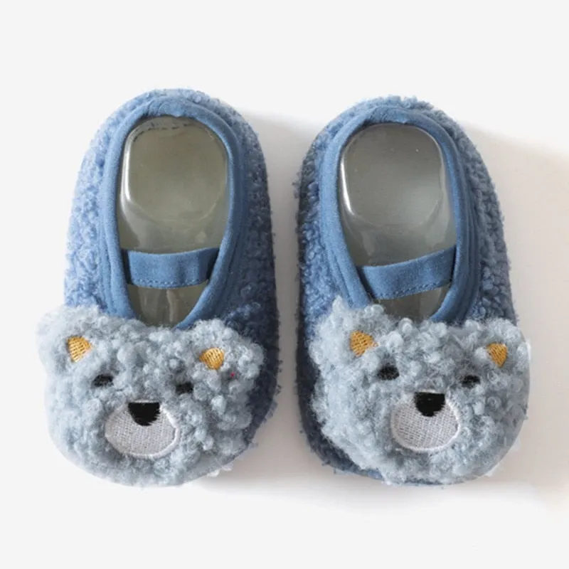 Baby Boys Girls Warm Anti-slip Floor Socks First Walker