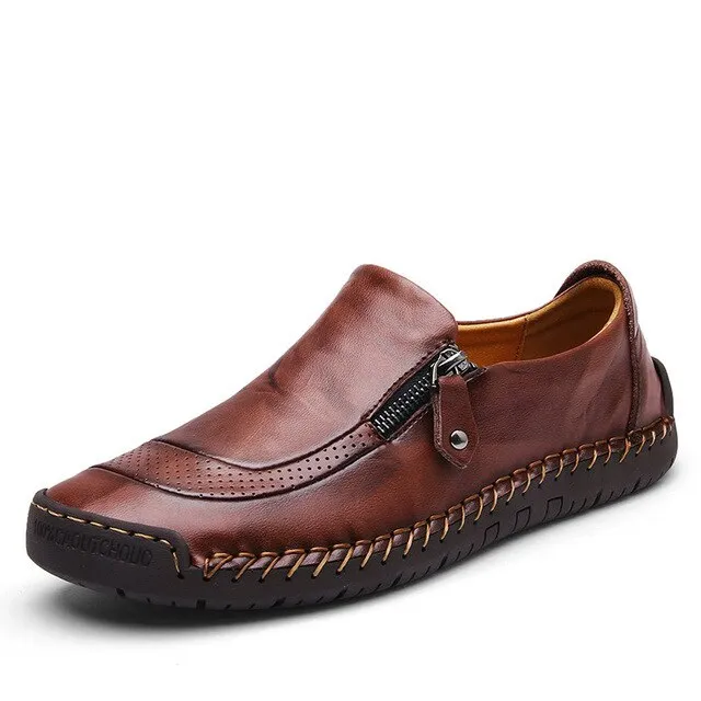 genuine leather moccasins