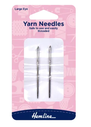 Hemline Set of 2 Yarn Needles