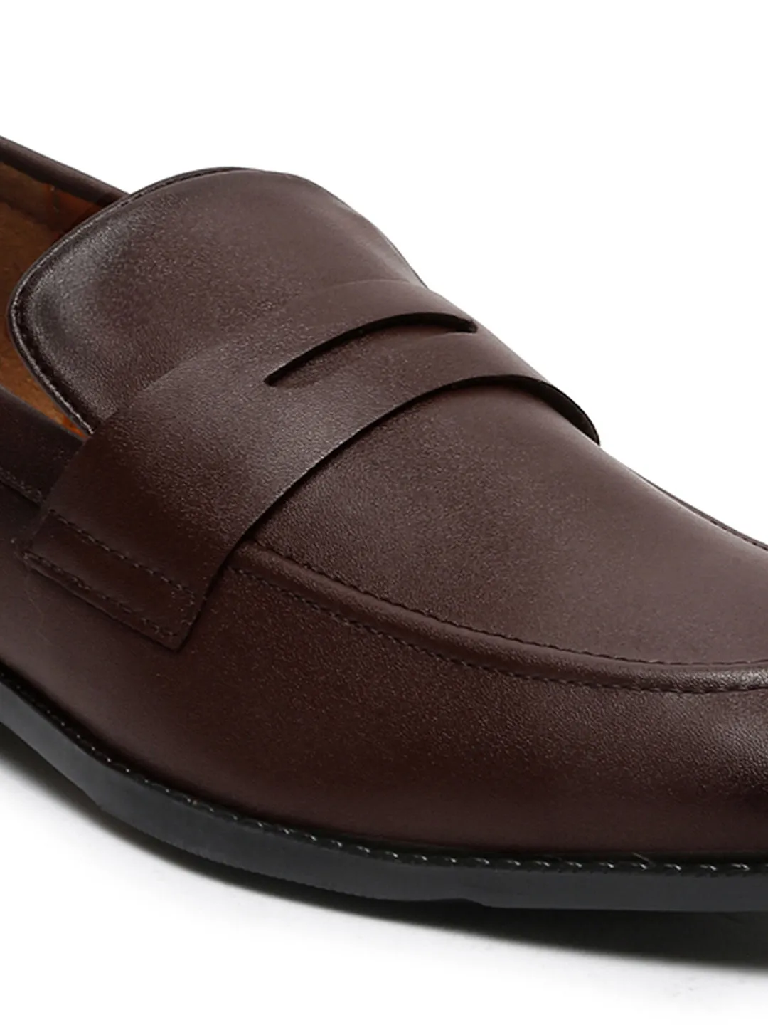 Men's Brunette Brown Slipon Style Comfortable Moccasins